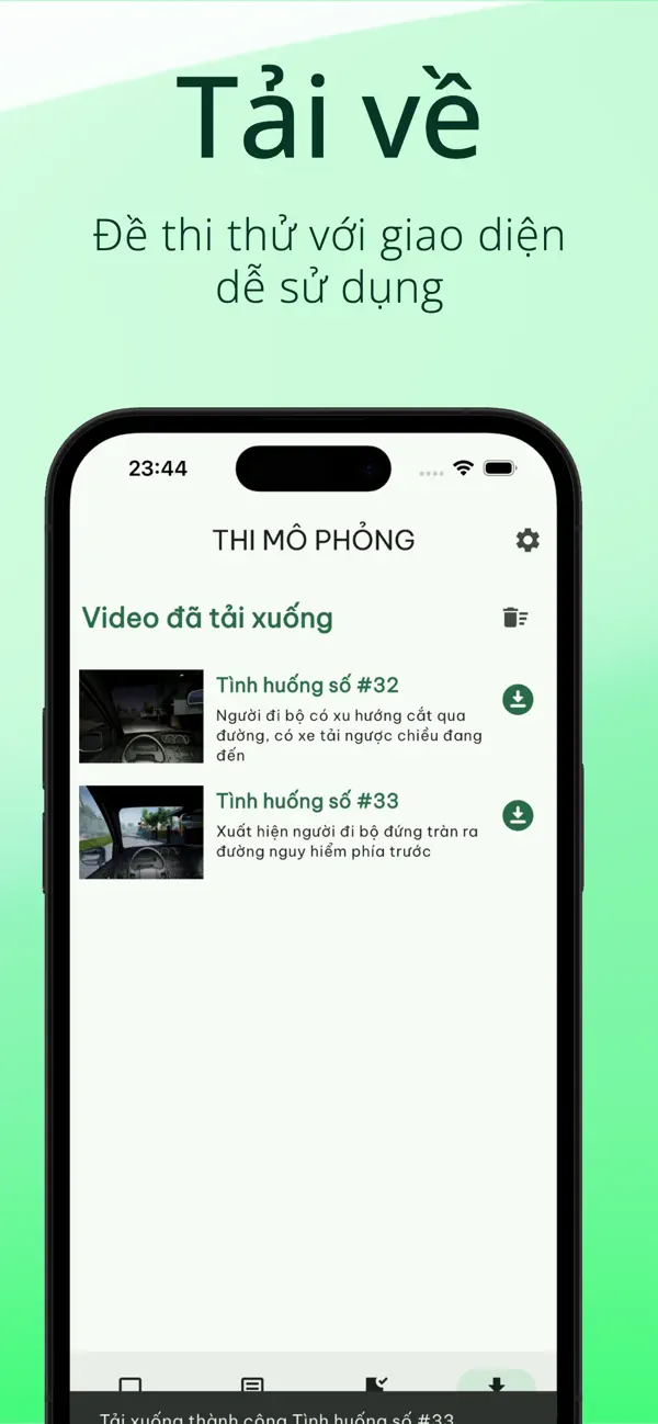 Thi Lái Xe – 120 câu mô phỏng 5